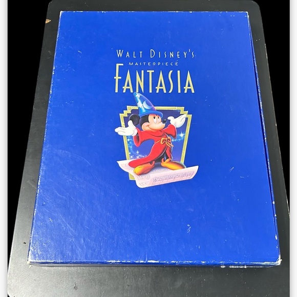 Walt Disney's Fantasia Deluxe Collector's Edition Set VHS DVD BOOK Certificate - Picture 2 of 10